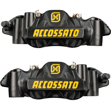 Accossato Radial Brake Caliper Forged Monoblock 108 mm distance With Pistons in Aluminium