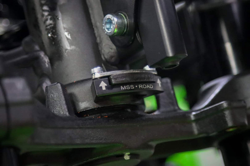 Steering Stop kits "road"­ - black Kawasaki ZX-4RR 23-
