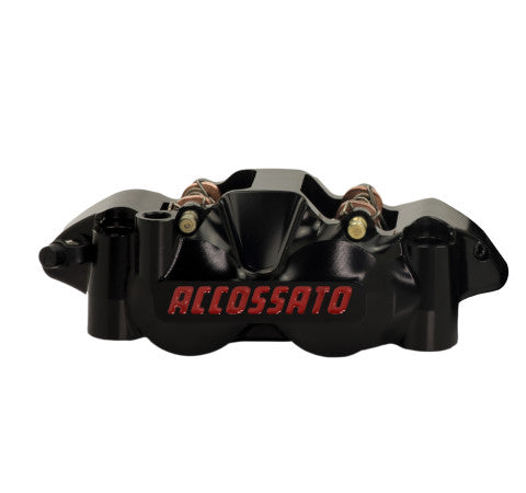 Accossato Radial Brake Caliper CNC-worked Monoblock 108 mm distance With Pistons in Titanium