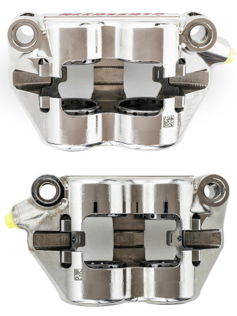 Accossato Radial Brake Caliper CNC-worked Monoblock 100 mm distance With Pistons in Titanium
