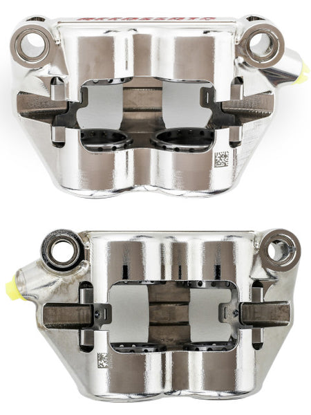 Accossato Radial Brake Caliper CNC-worked Monoblock 100 mm distance With Pistons in Titanium