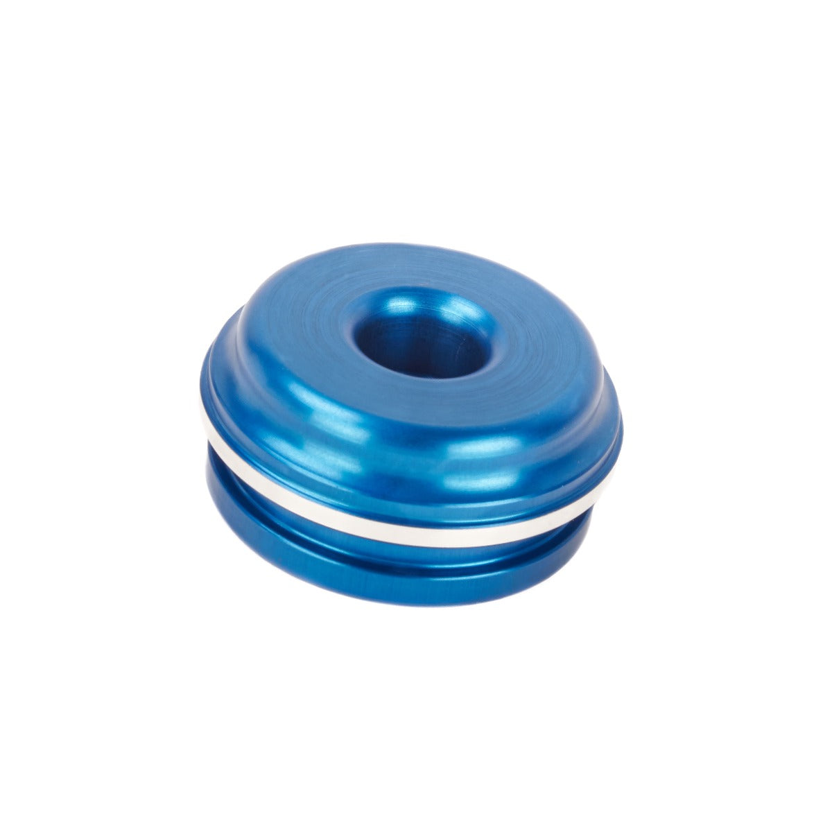 Shock Absorber Reservoir End Cap Exntended -inc Valve (KYB 54x22mm) -Blue