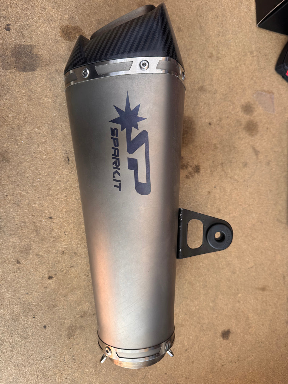 Spark IT Konix Evo 65mm Silencer - Used