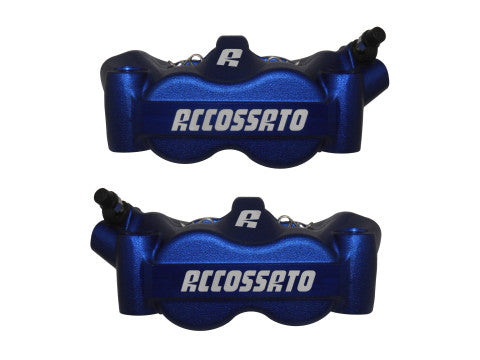 Accossato Radial Brake Caliper Forged Monoblock 100 mm distance With Pistons in Aluminium