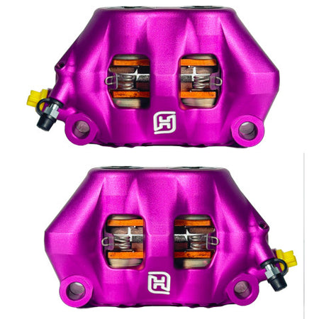 Accossato Radial Brake Caliper Forged Monoblock 100 mm distance With Pistons in Aluminium