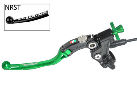 Accossato "Racing" Cable Full Clutch With Folding Colourful Lever (nut+insert+adjuster), with switch included
