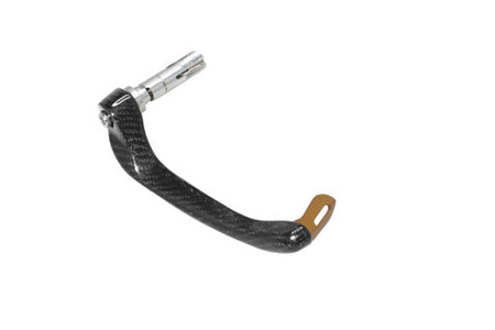 Right Lever Guard 'Ultra-Light' in Carbon Accossato, With colourful eyelet and insert
