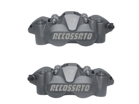 Accossato Radial Brake Caliper Forged Monoblock 108 mm distance With Pistons in Aluminium