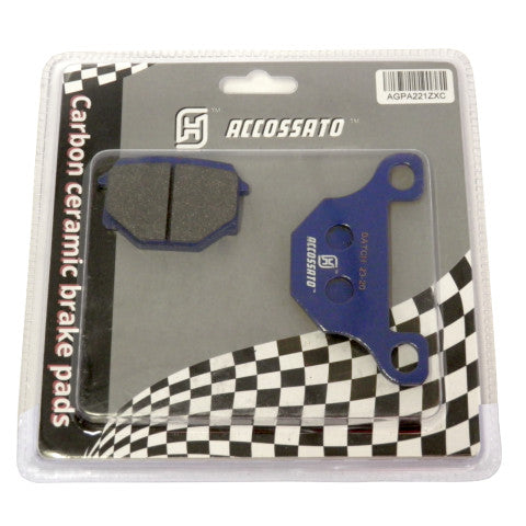 Brake pads for Aprilia, Suzuki brand Accossato code AGPA221
