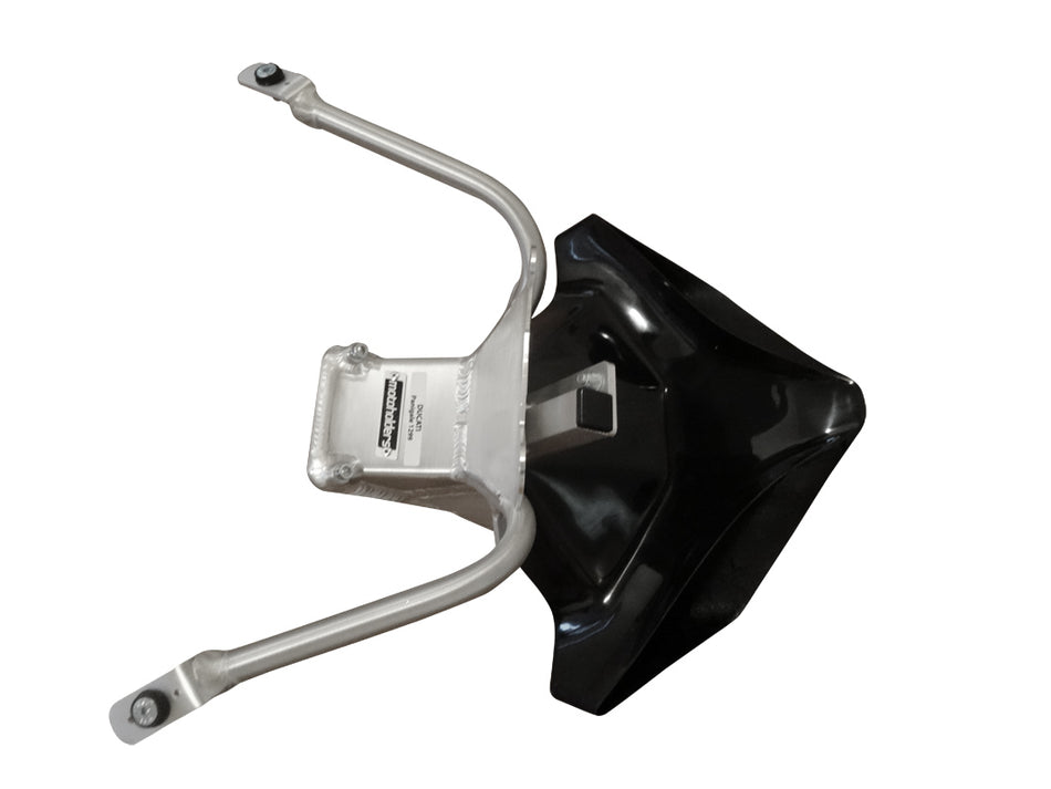 Fairings holder aluminium Ducati 1299,1299,959 S with black GFK airduct