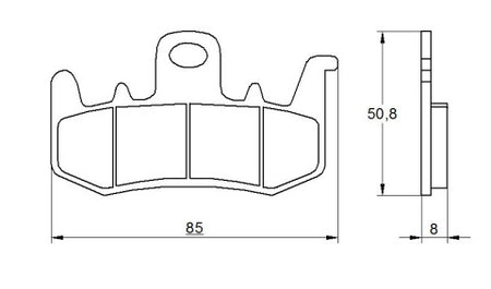 Pastillas de freno para Aprilia, Benelli, Ducati, Harley Davidson, Kawasaki marca Accossato código AGPA177