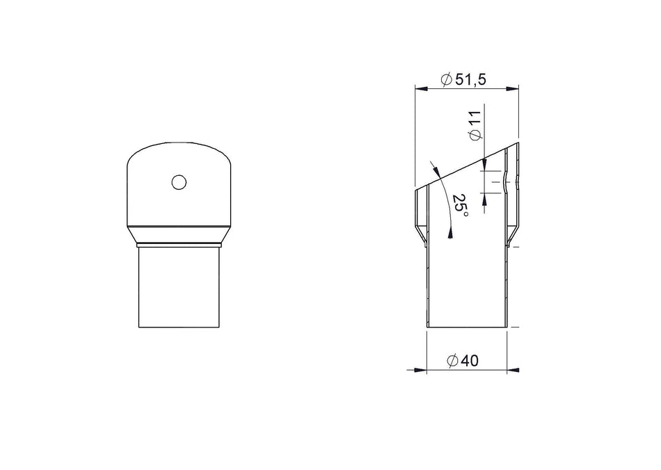 Spark IT DB killer d.42,7 d. int. 35 - 12 holes for Hot Rod silencers