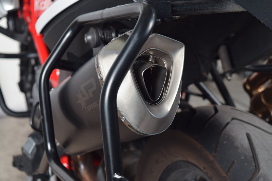 Spark IT Force Dark Style Slip-On BMW F 700 GS (12-16)-F 800 GS (08-18)- F 800 GS Adventure (13-18)