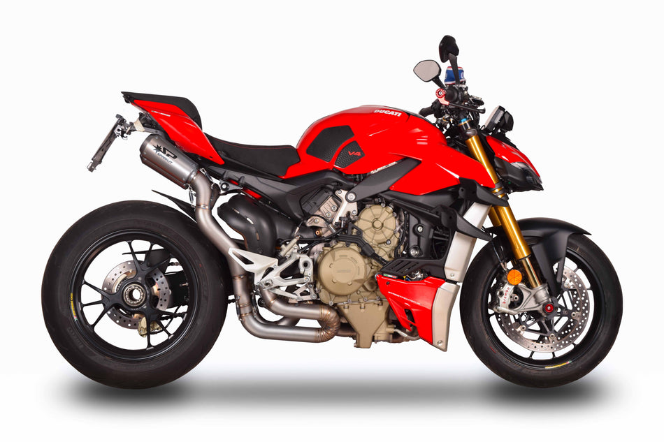 Spark IT Moto GP Titanium 2-1-2 Half System Ducati Panigale V4-R-S (18-23) Panigale V4R (19-23) Streetfighter V4 (20-22)