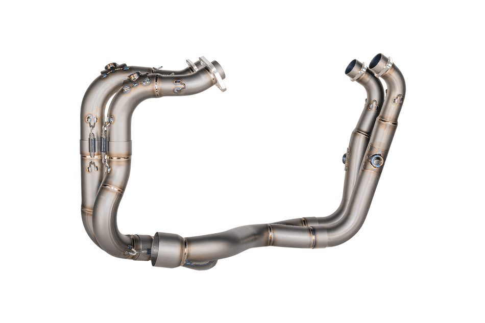 Spark IT Titanium Collectors for OE or Spark Slip-On Aprilia RSV4 21-25-Factory 17-25- Tuono V4-Factory 21-25