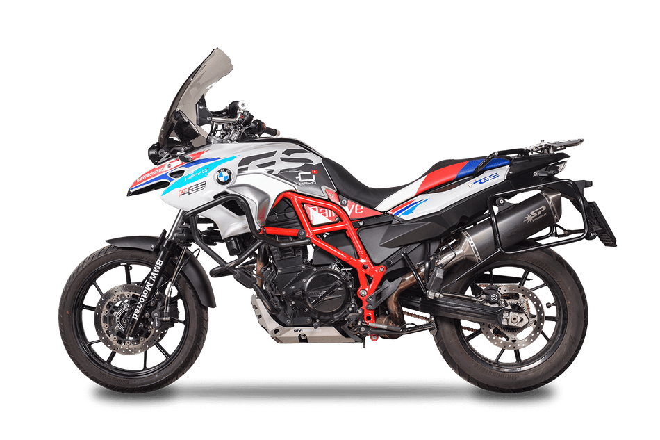 Spark IT Force Dark Style Slip-On BMW F 700 GS (12-16)-F 800 GS (08-18)- F 800 GS Adventure (13-18)