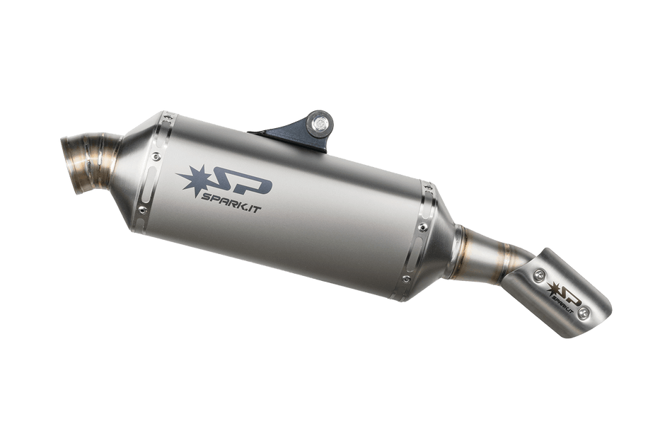 Spark IT Euro5 Dakar Style Silencer & pipe for lateral mounting Aprilia Tuareg 660 22-24