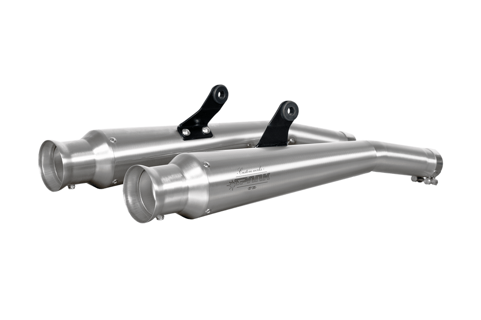 Spark IT Double Trumpet Style Slip-On BMW R100 87-95