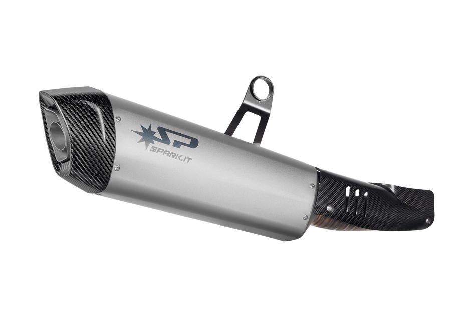 Spark IT Fighter Evo Titanium Silencer with Carbon Guard Carbon BMW R 1250 GS- ADV (18-24)