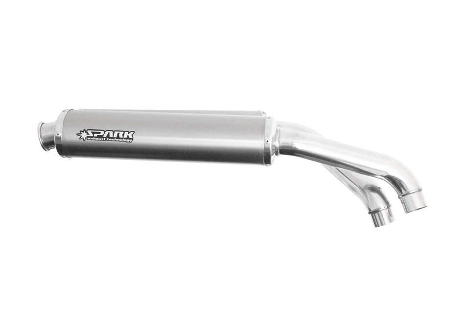 Spark IT 2 Oval silencers stainless steel pipes for STD mounting underseat Ducati 916 / 996 / 998