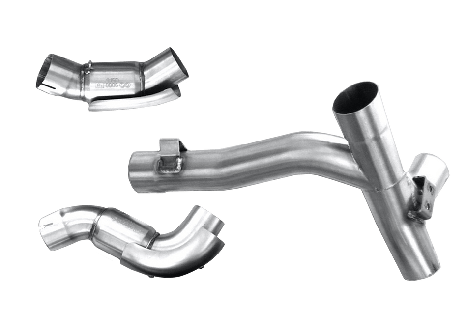 Spark IT Approved pipe 2in2 in AISI 304 stainless steel - for Spark silencers Ducati Monster 1100 2011-2013