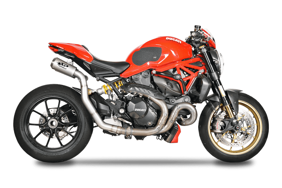Spark IT Moto GP High Mounting Slip-On Monster 1200 R (2016-2018)