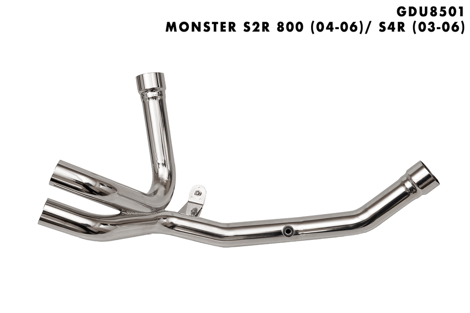Spark IT Racing Stainless Collector Ducati Monster S2R 800 (04-06)/ S4R (03-06)