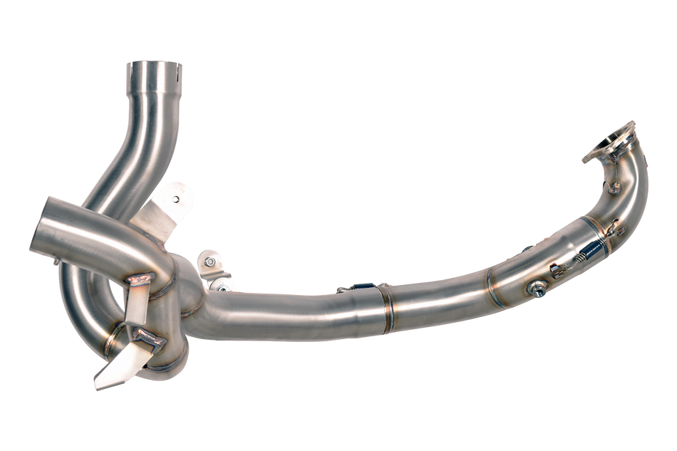 Spark IT Stainless Steel Collector Ducati Multistrada 1200 S 2015-2017 - Pikes Peak