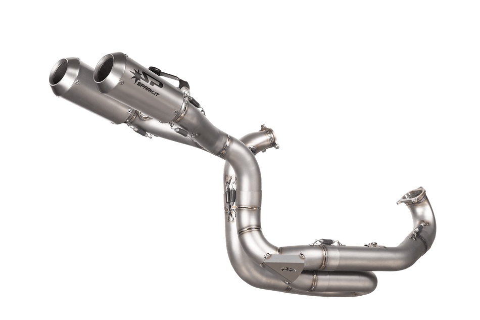 Spark IT Moto GP Full System Titanium Collectors-SS Cylinders Ducati Panigale V2 (20-24) Panigale 959 Street Fighter V2