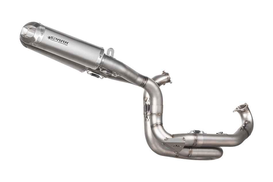 Spark IT Rectangular Full System Titanium Collectors-SS Cylinders Ducati Panigale V2 (20-24) Panigale 959