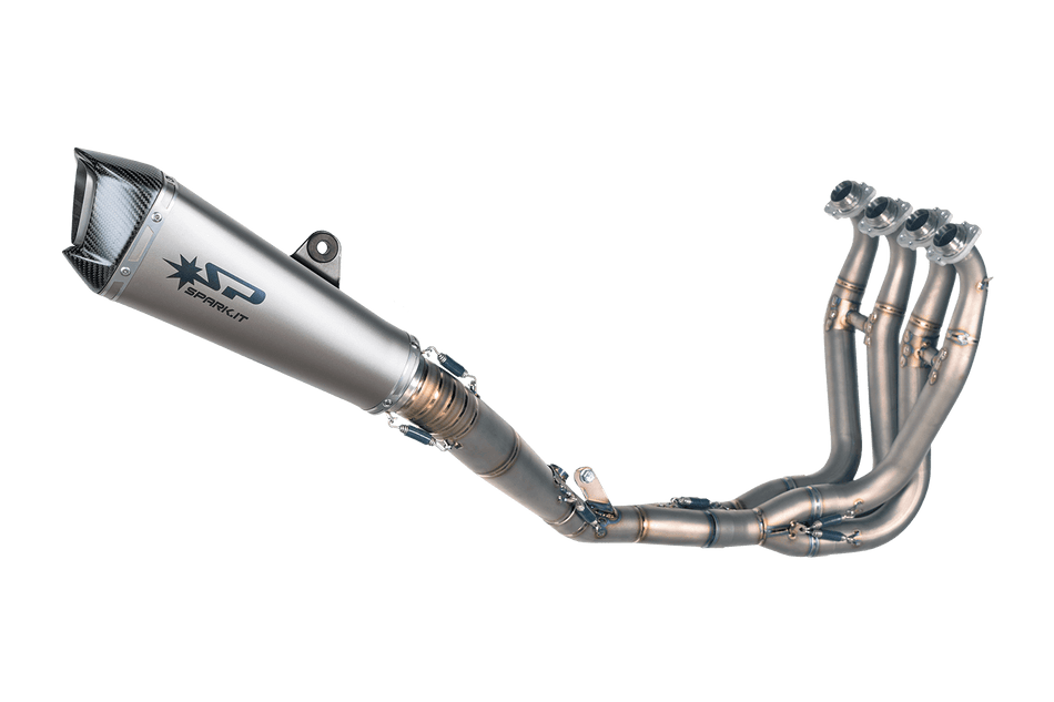 Spark IT Konix Evo Full Titanium System SSP600 D.65 Kawasaki ZX-6R (09-23)