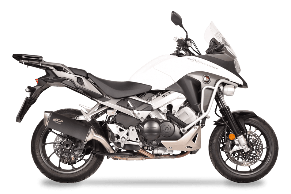 Spark IT Dark Style Force Slip-On Honda Crossrunner 800 (15-18)