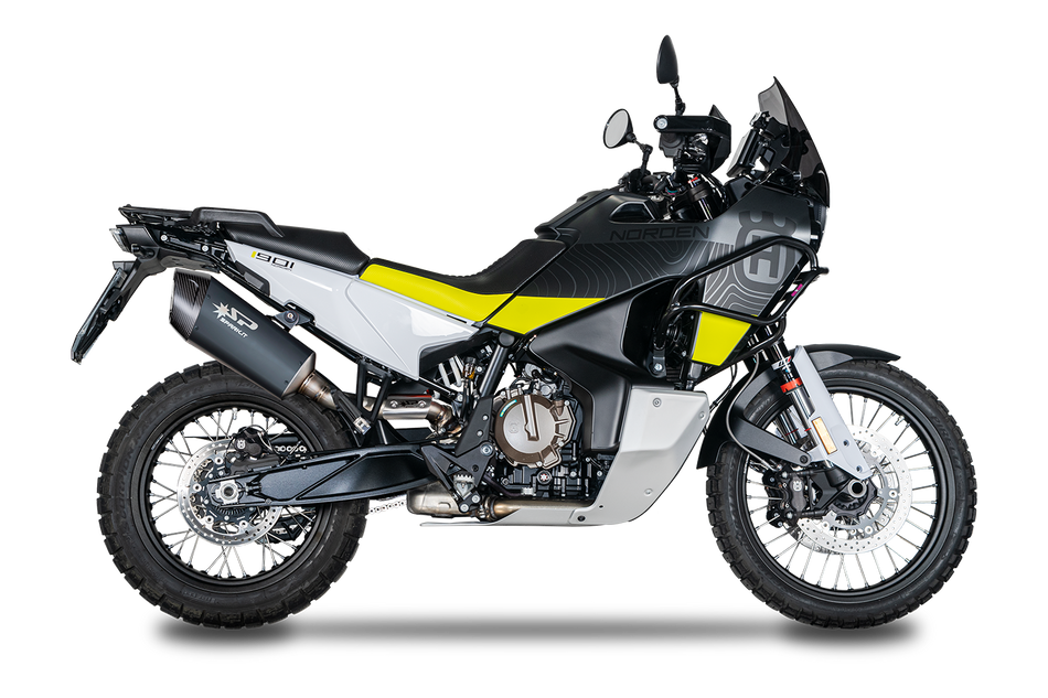 Fighter Dark Style Slip On Husqvarna Norden 901 2022-/KTM Adventure 890 21-