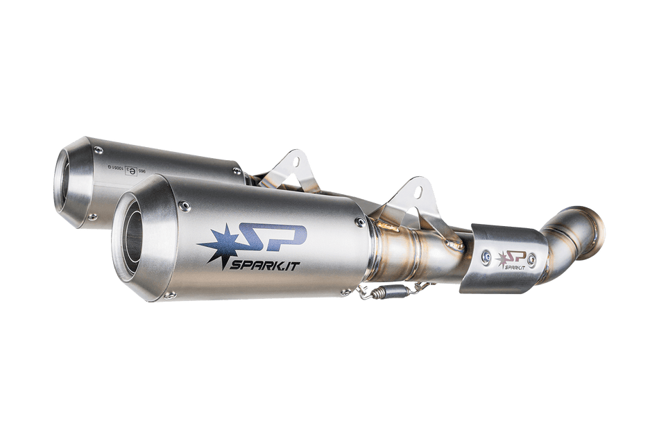 Spark IT Moto GP High Mounting Link Pipe & Silencer KTM Duke 790 (18-20) 790 L (23-24) 890 (20-23) Euro4 Euro5
