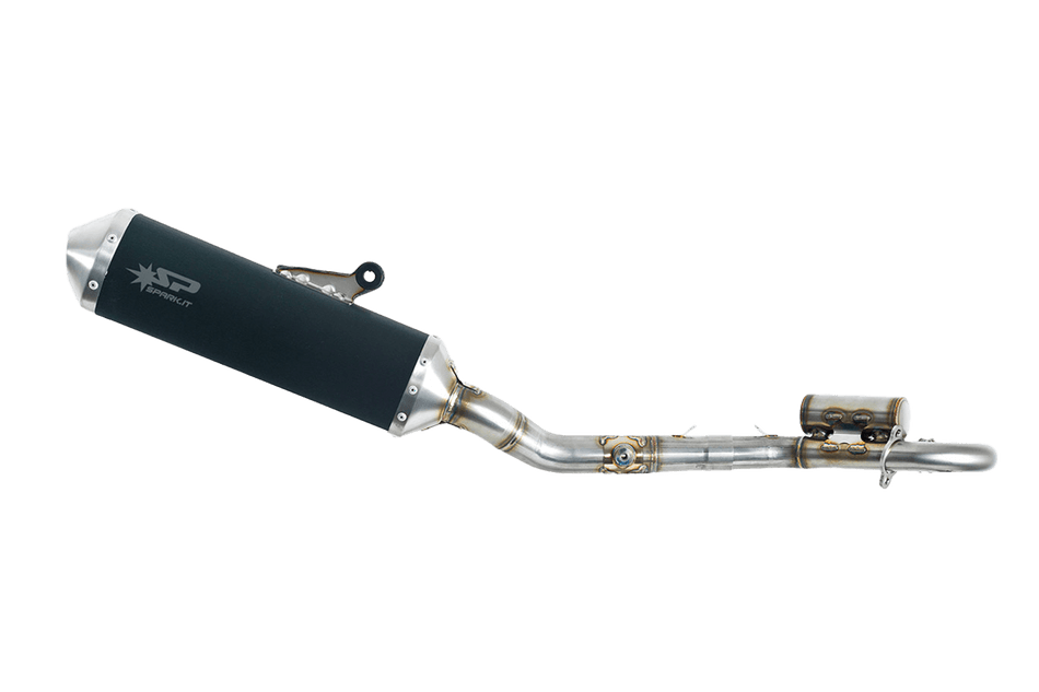 Spark IT Full system OFF ROAD: AISI 304 stainless steel collector + lateral silencer
