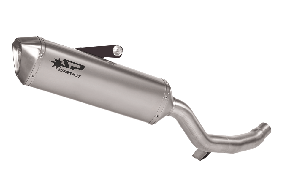 Spark IT Titanium S.Steel Slip On Triumph Tiger 1200 12-15