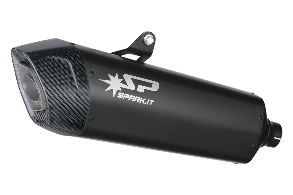 Spark IT Black Fighter Evo Slip On Triumph Tiger 900 20-23