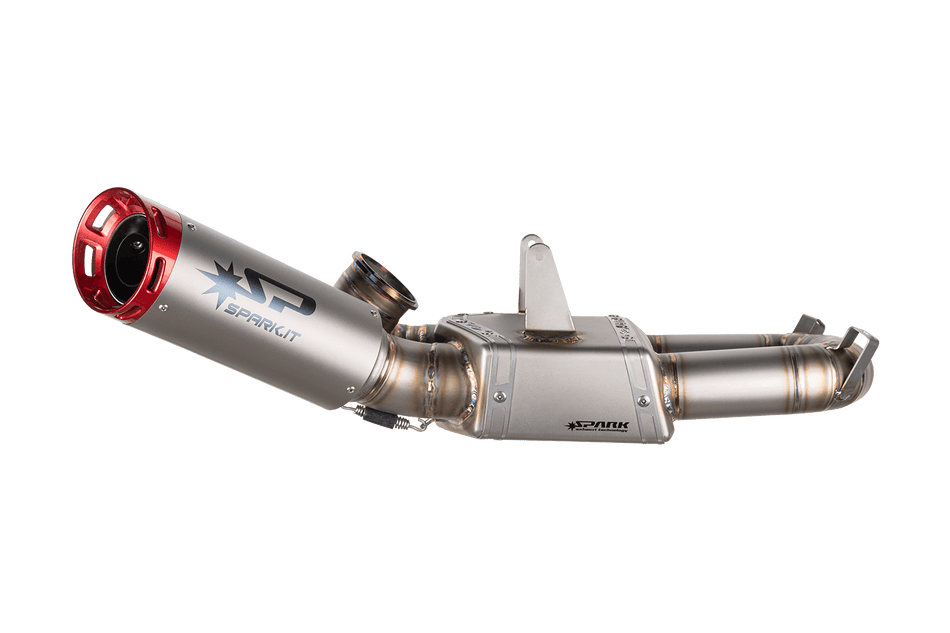 Spark IT Half System with catalytic converter with Dyno Silencer Ducati Streetfighter V2 22-24