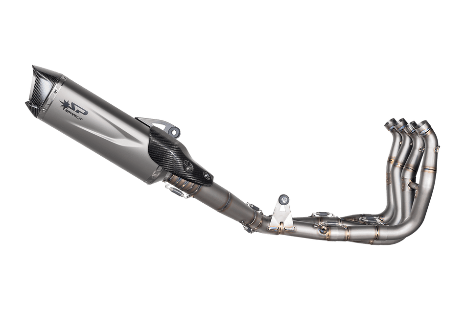 Spark IT Force Evo Silencer, 65mm Stainless Headers Full System Yamaha MT10 16--R1 15-24
