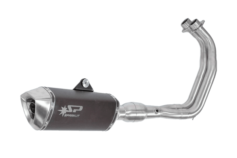 Spark IT Dark Style Force Stainless Full System with Catalyst Yamaha MT-07 14-20