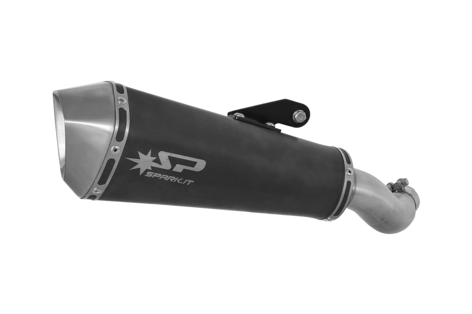 Spark IT Dark Style Konix Slip On Yamaha R3 15-16