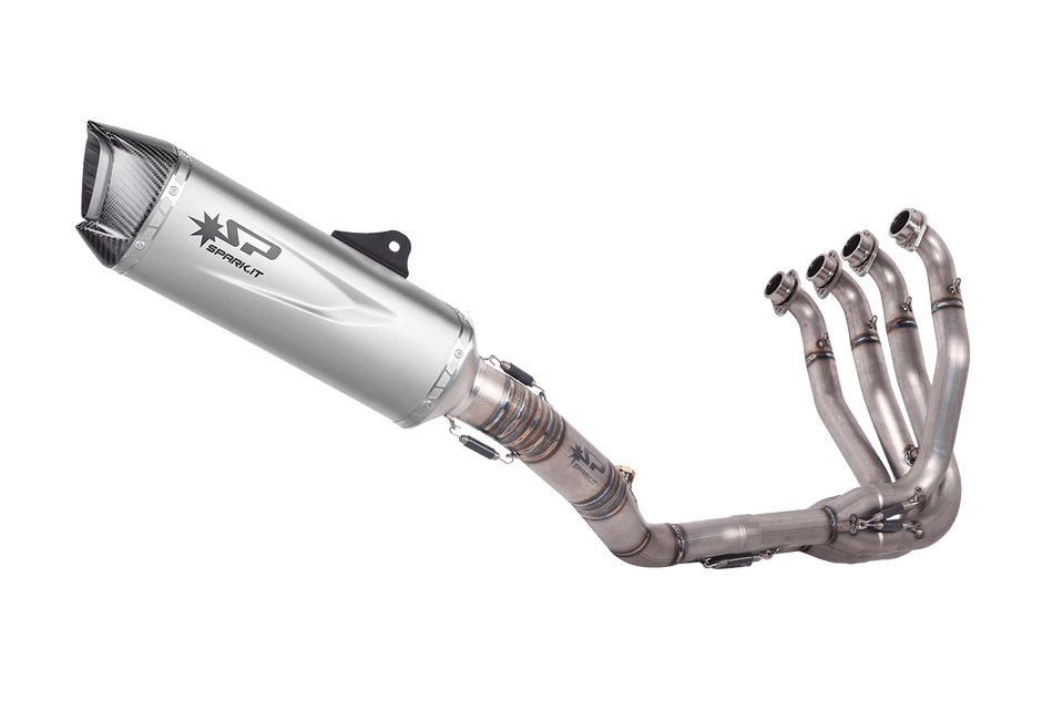 Spark IT Force Evo Stainless Collector & Ti Link Pipe Full System Kawasaki ZX-10R-RR 11-20