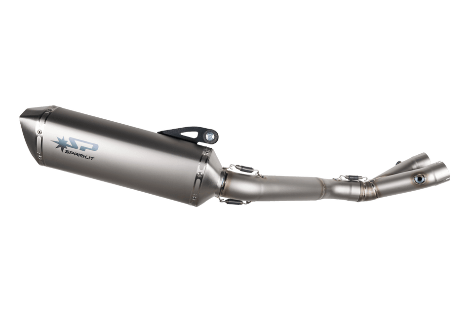 Spark IT Force Step 2 Titanium Link Pipe & Silencer Yamaha YZR R1 15-26