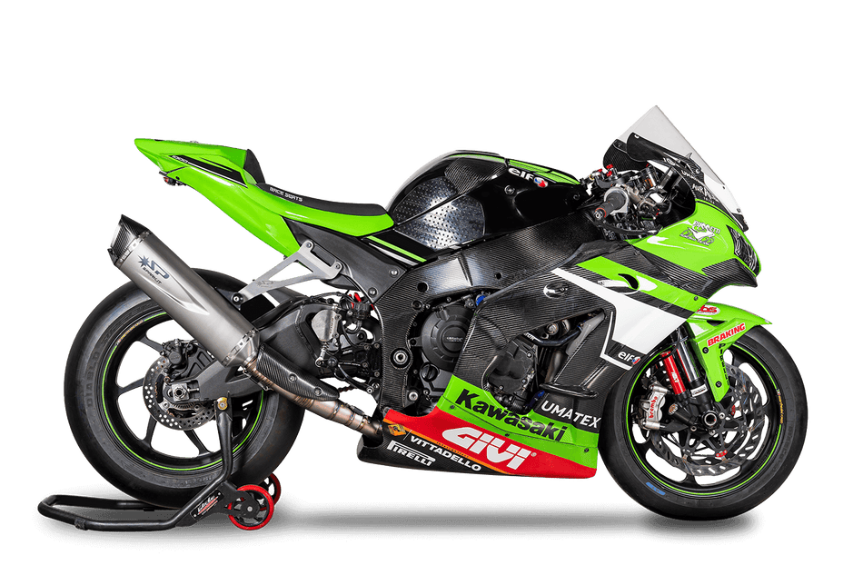 Spark IT Force Evo Full Titanium System Replica WSBK SIL.L.450mm Kawasaki ZX-10R-RR 20-