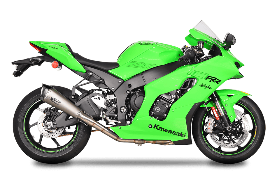 Spark IT Konix Evo Titanium Link Pipe & Silencer Kawasaki ZX-10R-RR 21-25