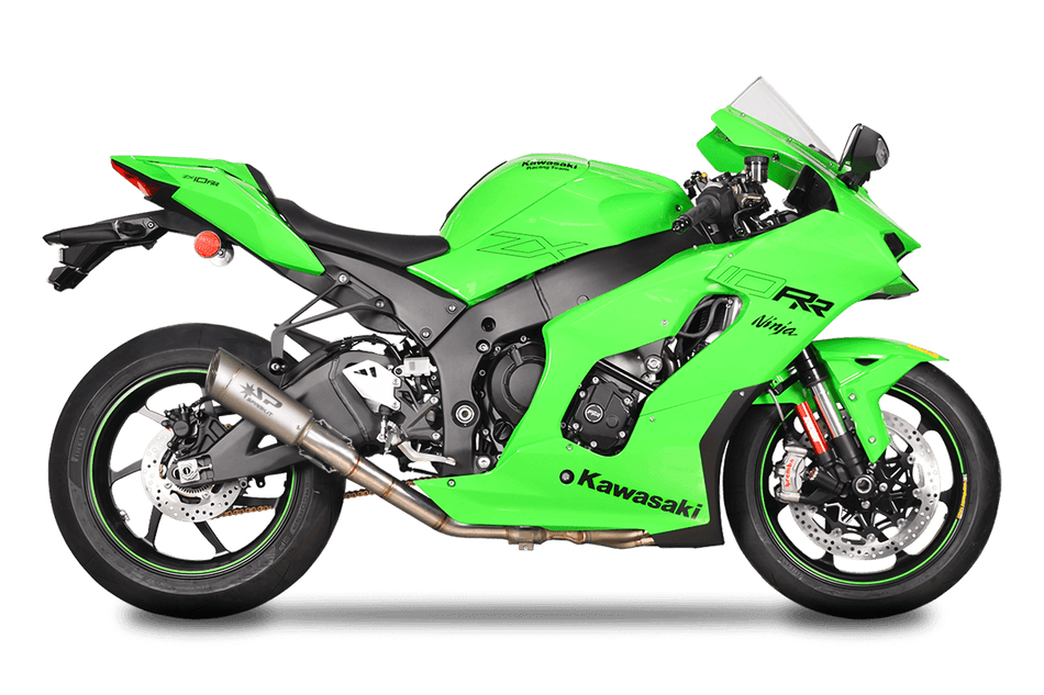Spark IT Grid-O Titanium Link Pipe & Silencer Kawasaki ZX-10R-RR 21-25