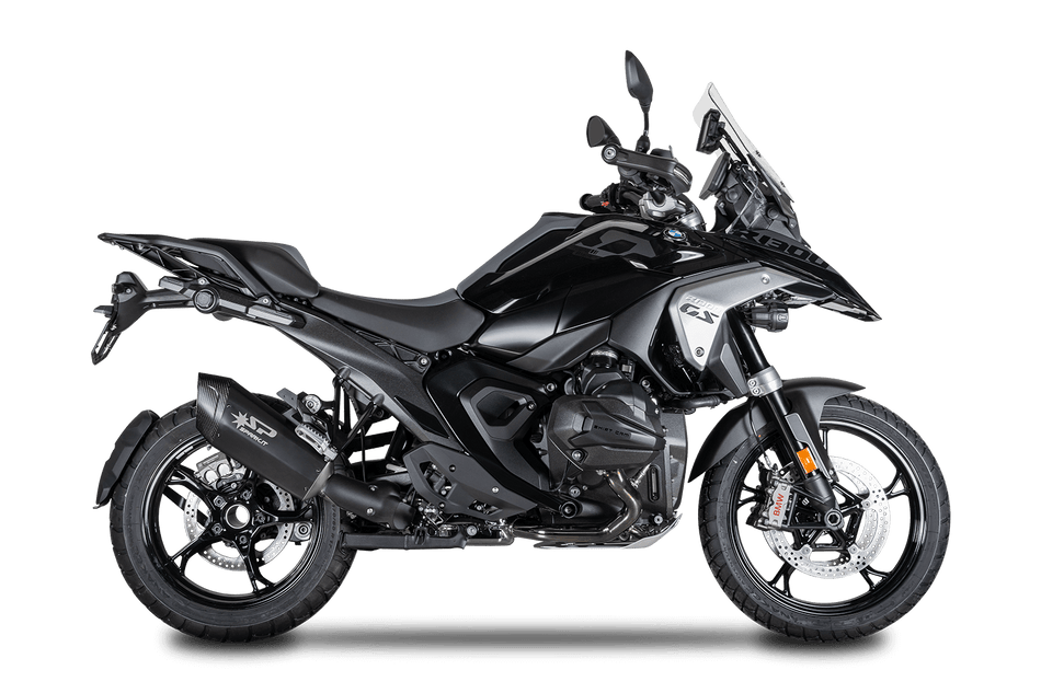 Spark IT Fighter Evo Matte Black Titanium Silencer with Carbon end cap BMW R 1300 GS 23-26 Adventure 2025