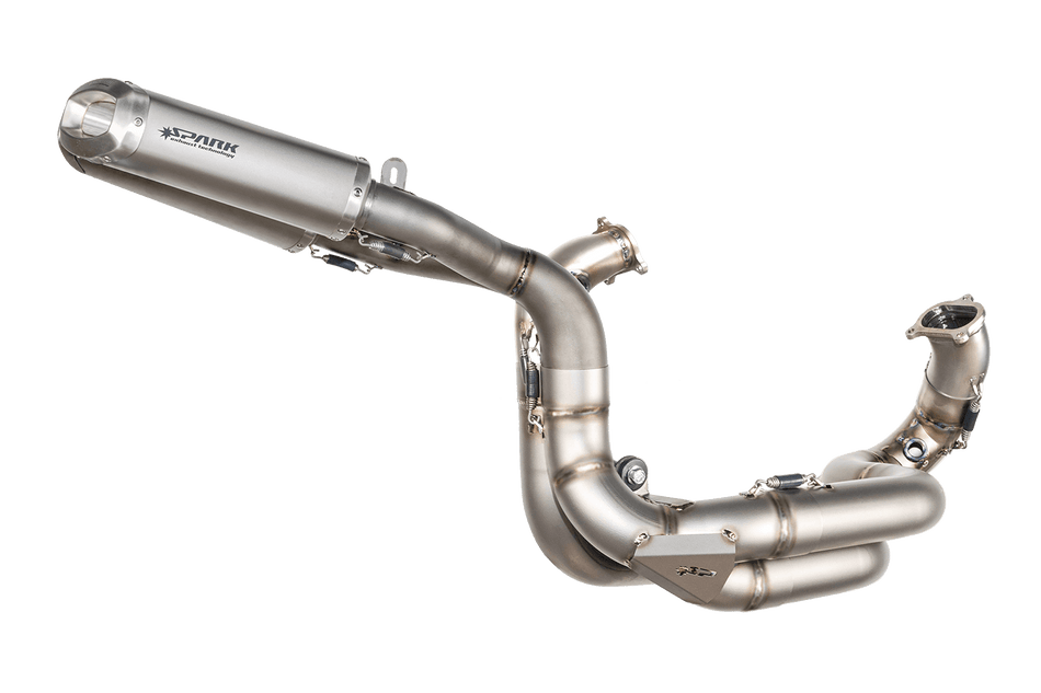 Spark IT WSSP 25 Rectangular Full System Titanium Collectors-SS Cylinders Ducati Panigale V2 2020-2024 Panigale 959