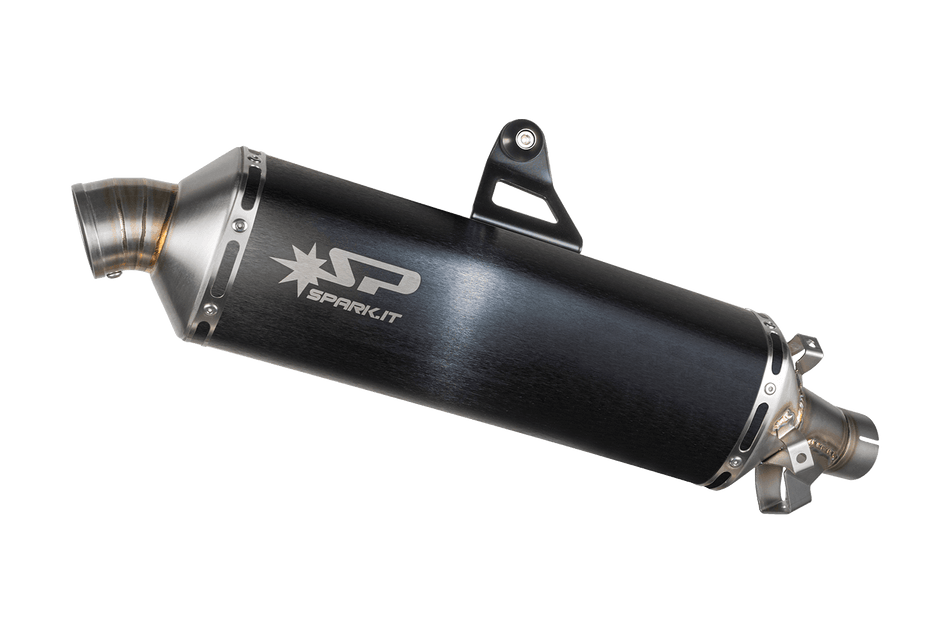Spark IT Dark Style Dakar Slip-On Euro4 Euro5 Honda Africa Twin CRF 1100L (20-24) Euro 4 Euro5