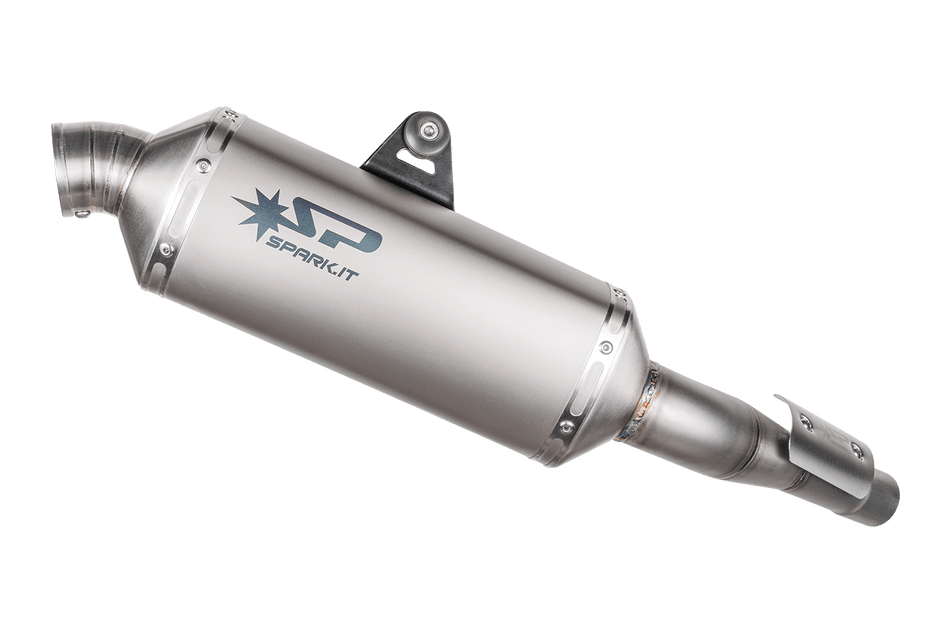 Spark IT Dakar Titanium Style Slip-On Yamaha Tenere' 700 2019-25 Euro4 - Euro5 models